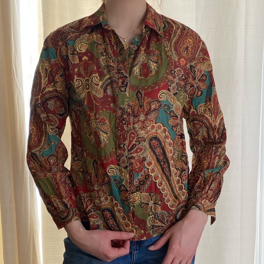Vintage button up